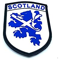 Azul de Escocia Rampant Lion Airsoft Morale PVC Parche
